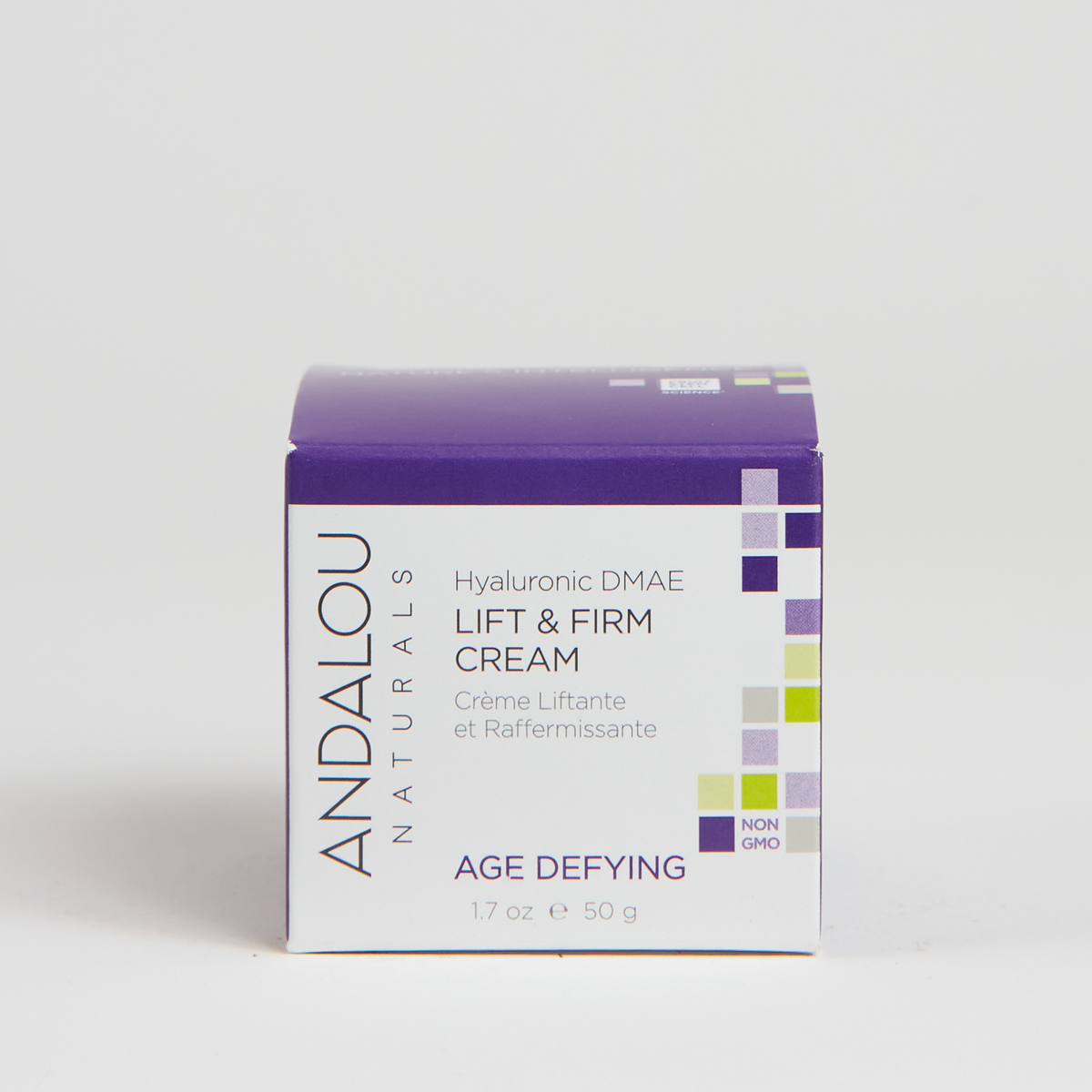Andalou Natural Cream Hyaluronic DMAE Age Defying - 1.7 Oz