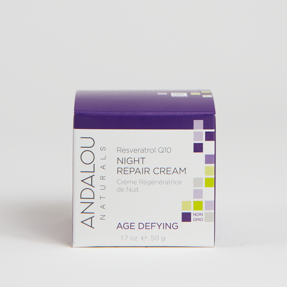Andalou Naturals Age Defying Resveratrol Q10 Night Repair Cream - 50 ml