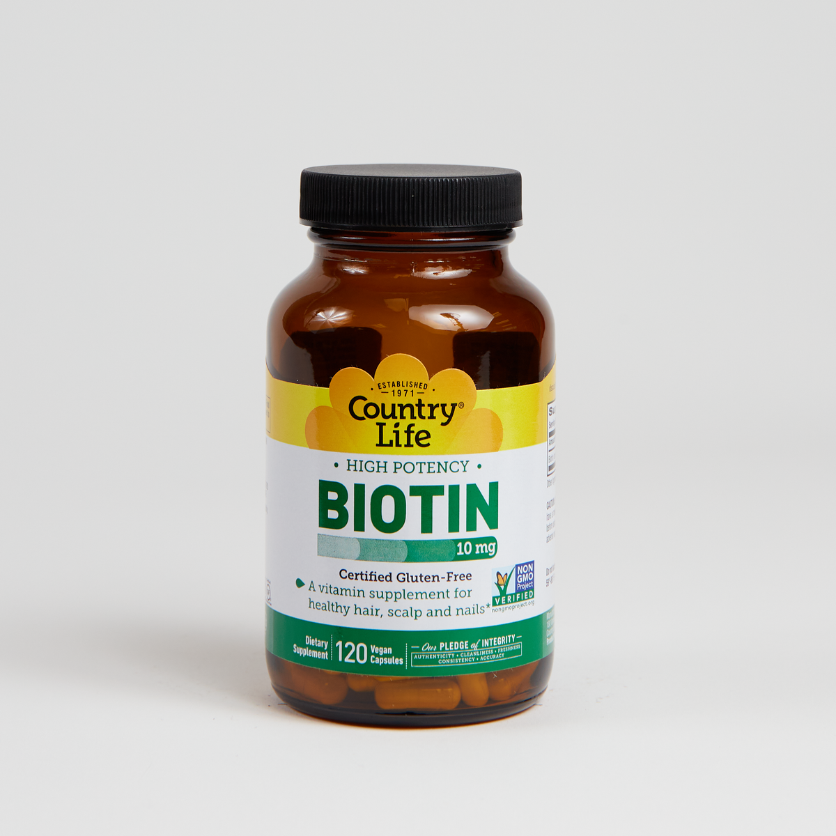 Country Life Biotin 10 mg 120 Count - 120 Count