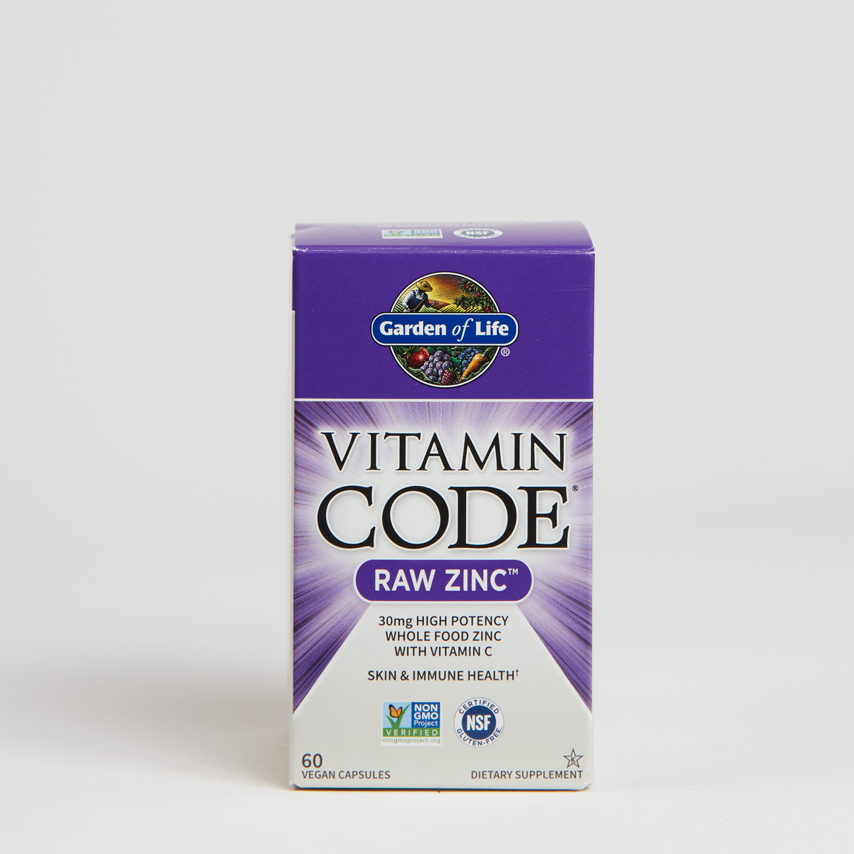 Garden Of Life Vitamin Code - Zinc - 60 Count