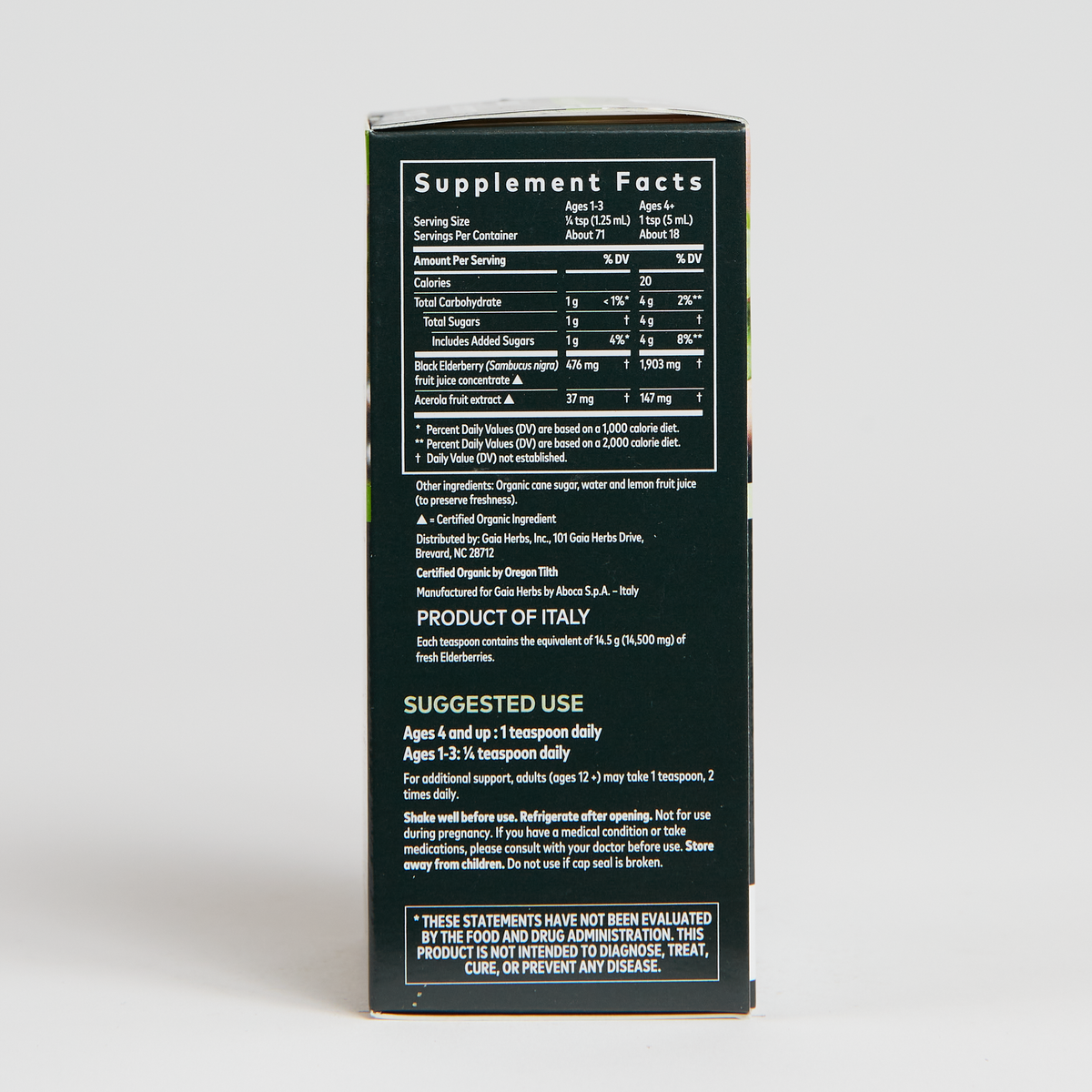 Gaia Herbs Daytime Elderberry Syrup - 5.4 oz