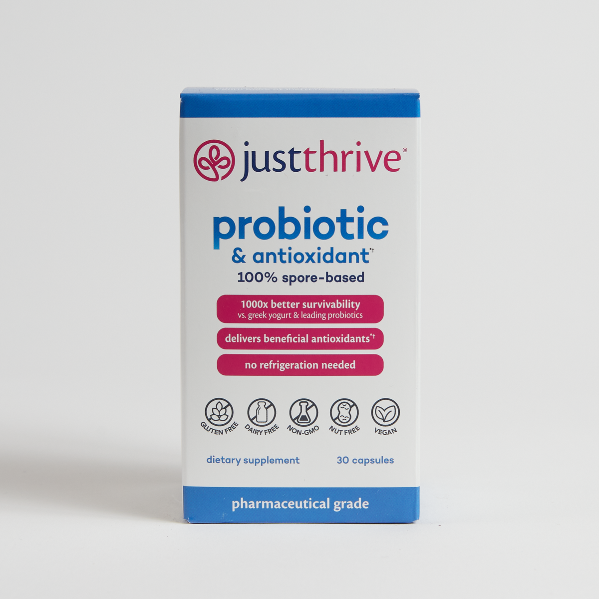 Just Thrive Probiotic &amp; Antioxidant - 30 Count