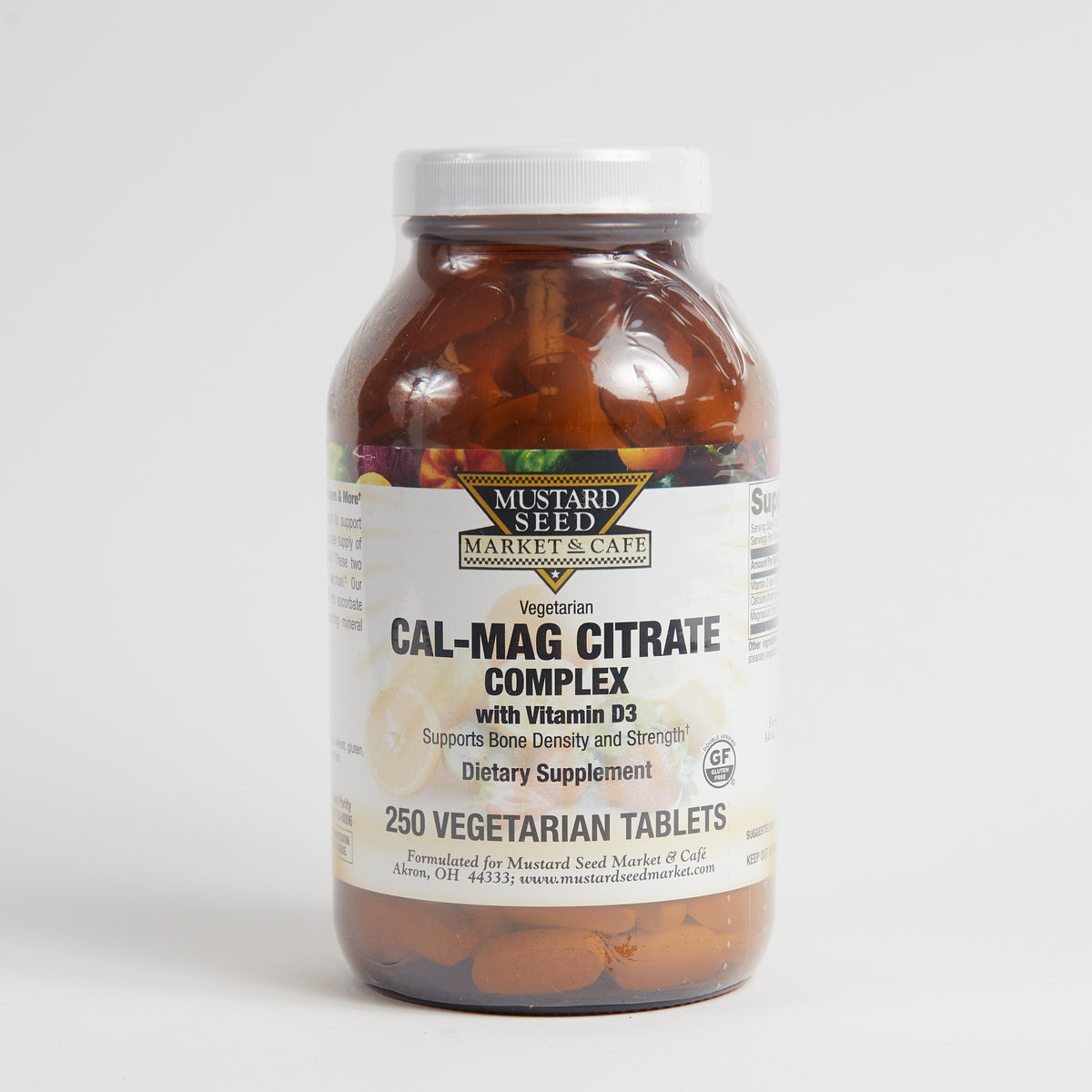 Mustard Seed Market Cal-Mag Citrate Complex - 250 Count