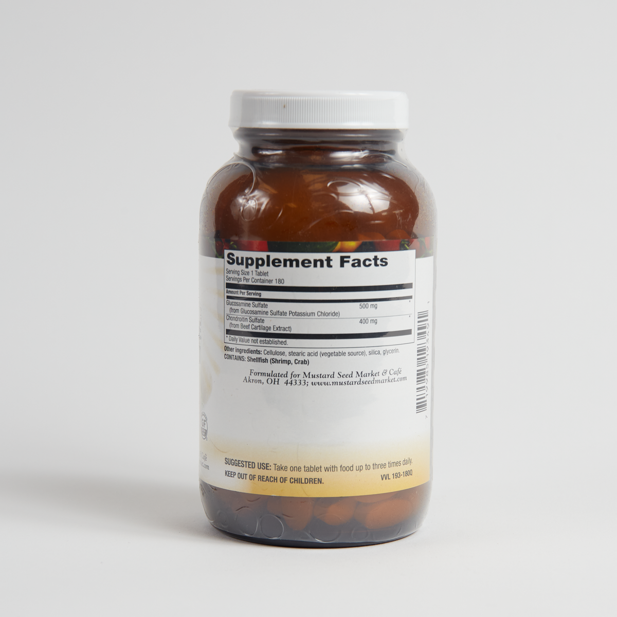 Mustard Seed Market Glucosamine Chondroitin - 180 Count