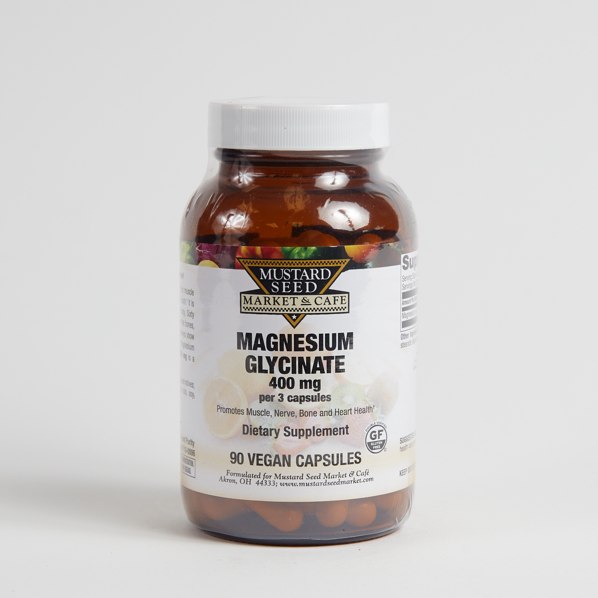 Mustard Seed Market Magnesium Glycinate - 400 mg - 90 Count