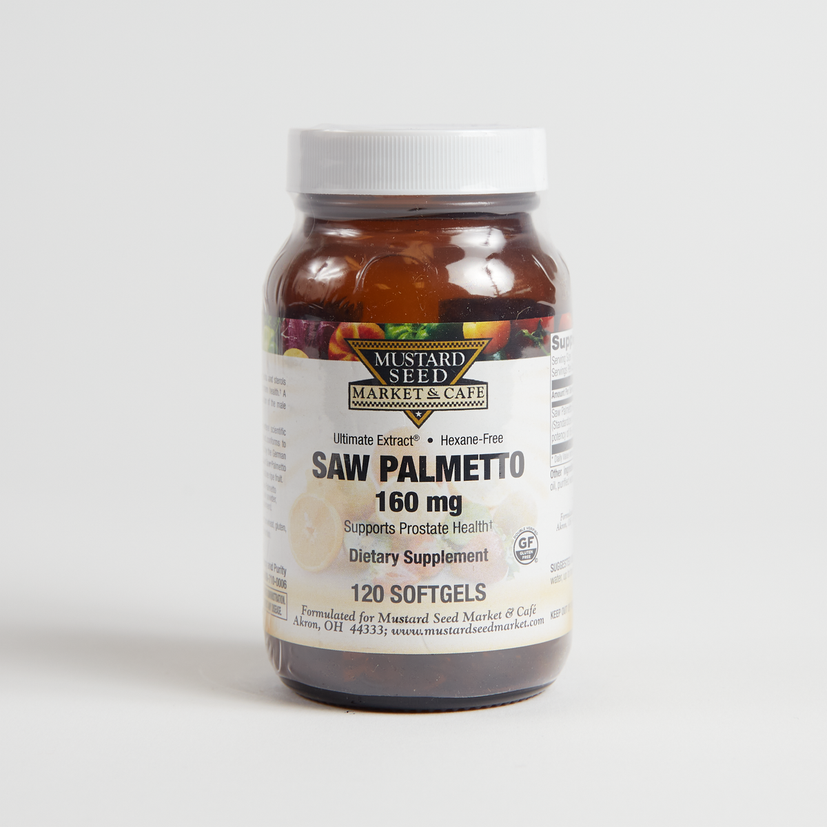Mustard Seed Market Saw Palmetto  - 160 mg - 120 Count