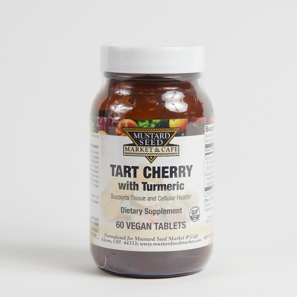 Mustard Seed Market Tart Cherry With Turmeric - 60 Count