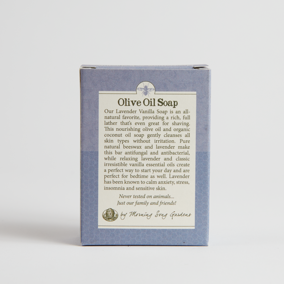 Morning Song Gardens Lavender/Vanilla Olive Oil Soap - 4.5 Oz