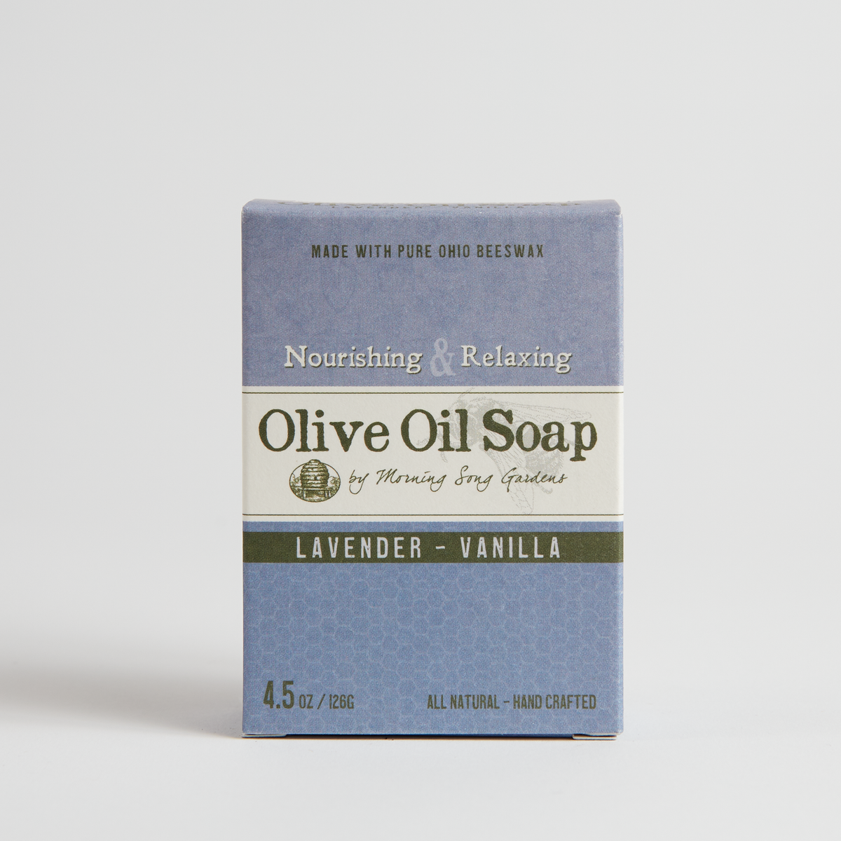 Morning Song Gardens Lavender/Vanilla Olive Oil Soap - 4.5 Oz