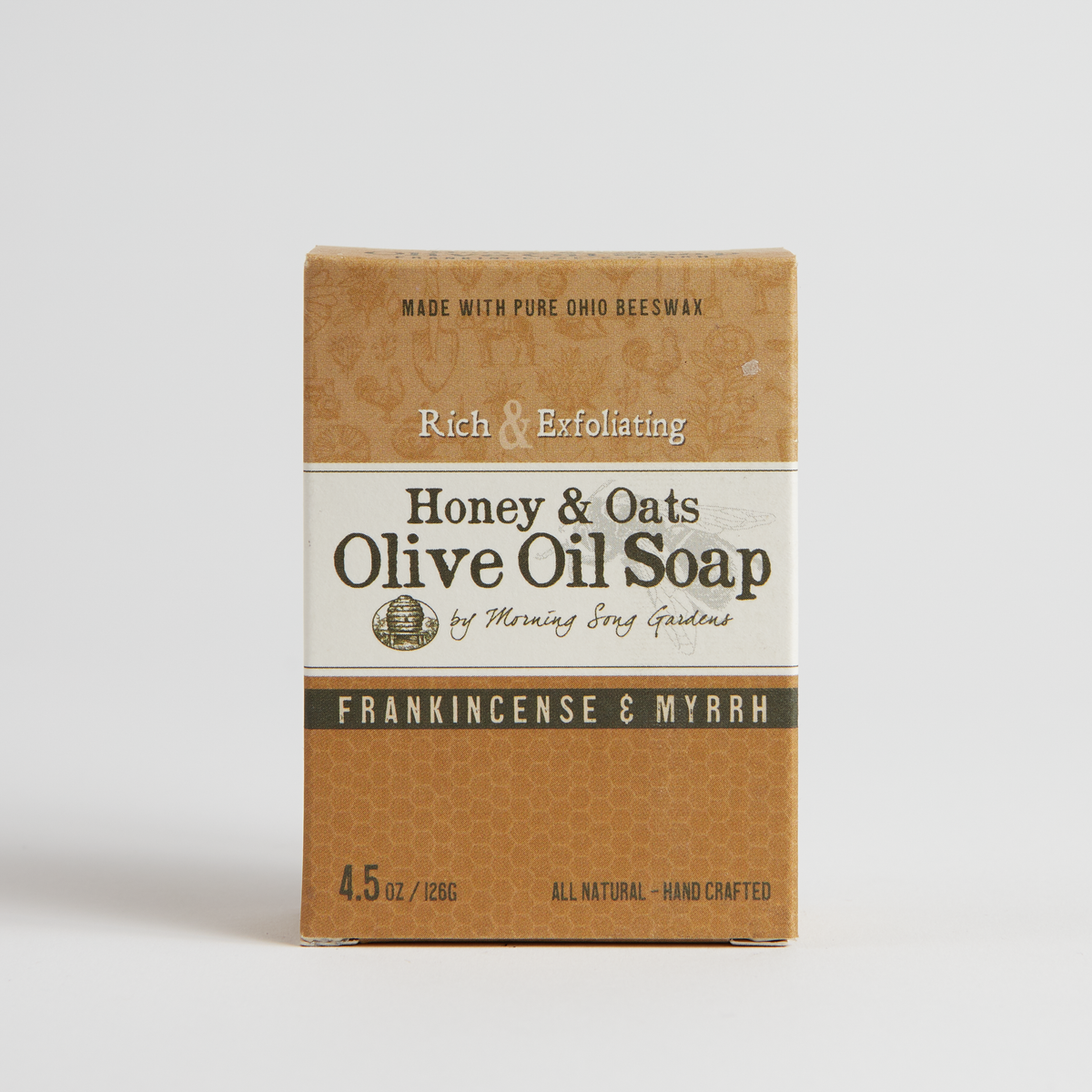 Morning Song Gardens Olive Oil Soap - Frankincense/Myrrh - 4.5 Oz