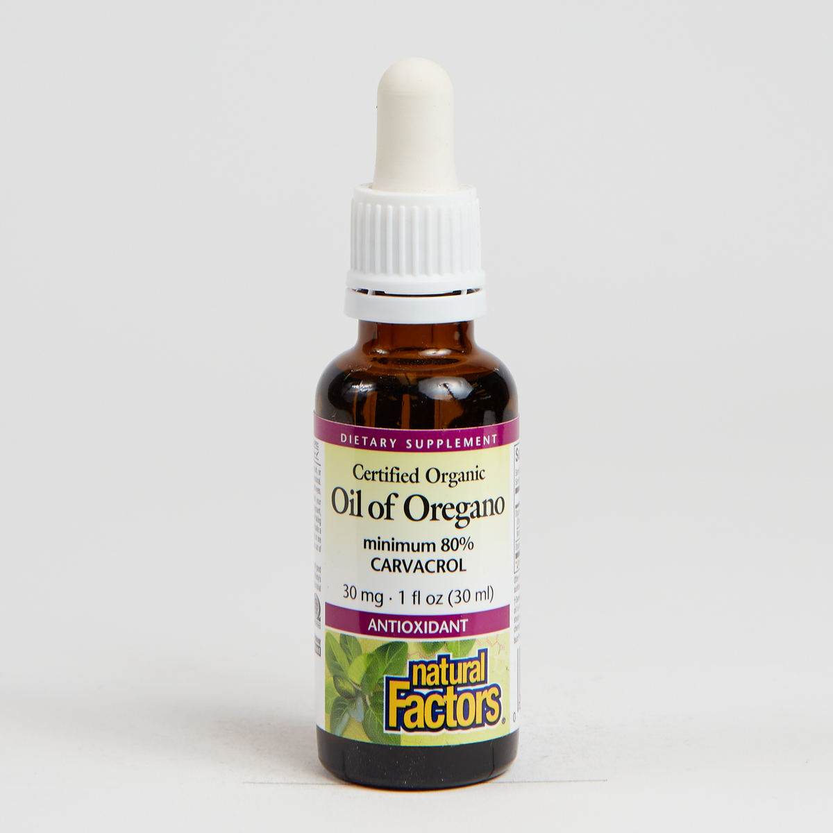 Natural Factors Oil Of Oreganol Organic - 1 Oz