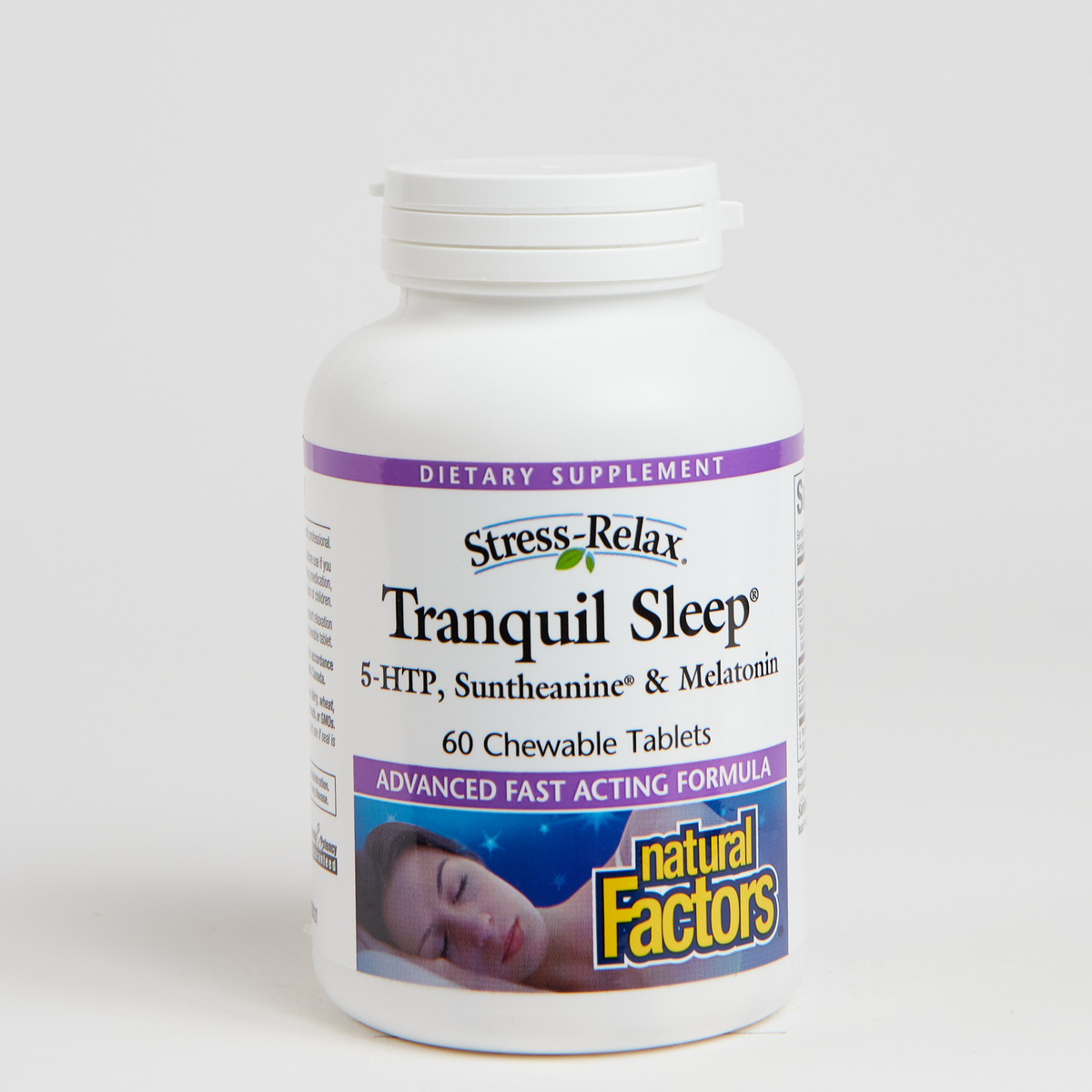 Natural Factors Tranquil Sleep Chewable Stress - Relief - 60 Count