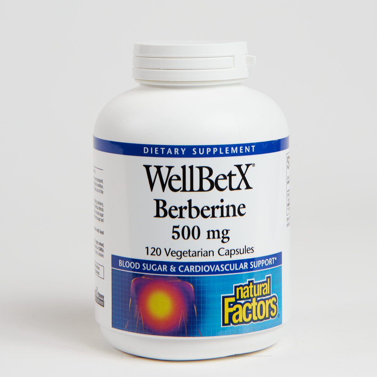 Natural Factors Wellbetx Berberine 500 mg - 120 Count