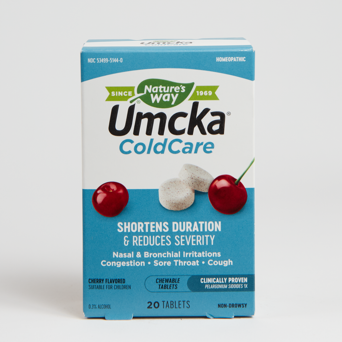 Nature&#39;s Way Umcka Cold Care Cherry - 20 Count