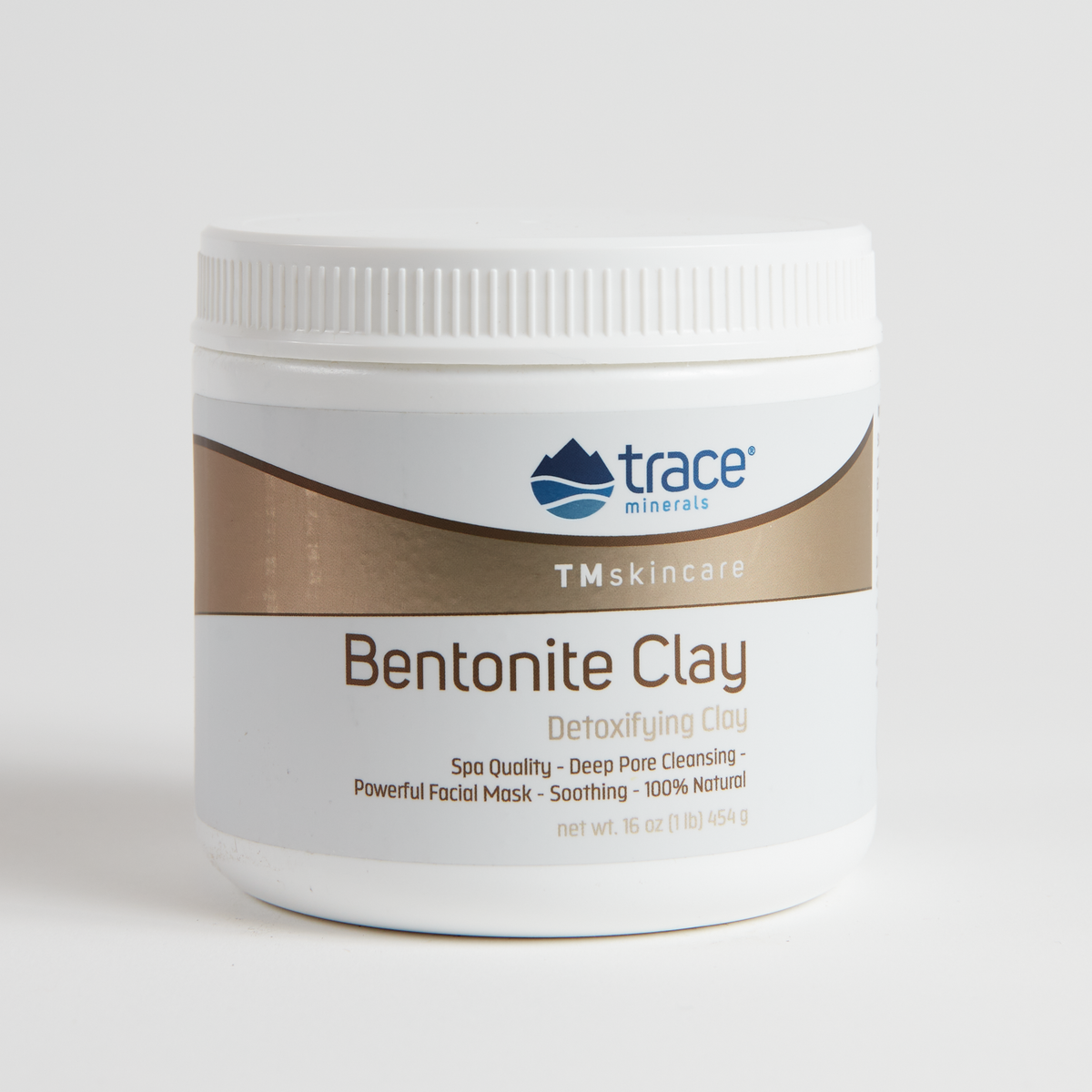 Trace Minerals Bentonite Clay - 16 Oz